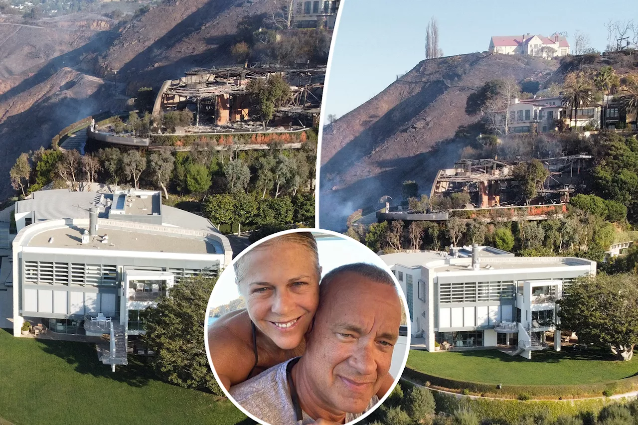 Tom Hanks and Rita Wilson's Home Survive Devastating Palisades Fire