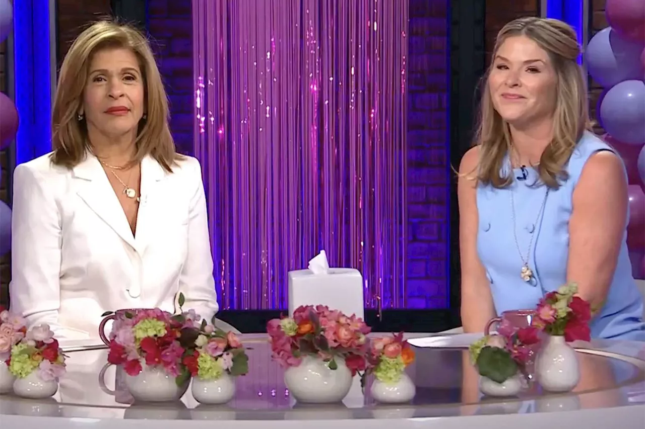 Jenna Bush Hager Bids Farewell to Hoda Kotb on Today Show