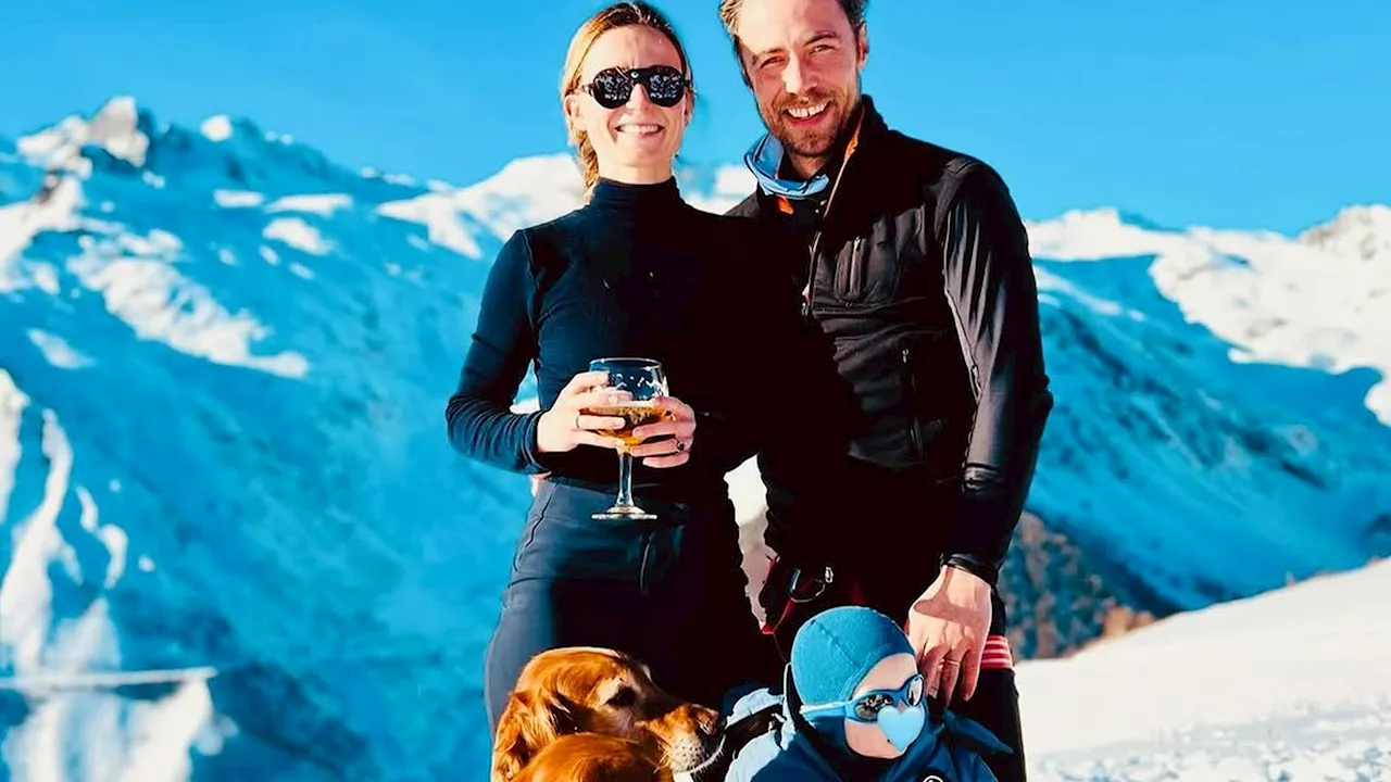 James Middletons Familienglück: Winterlicher Skiurlaub mit Sohn Inigo