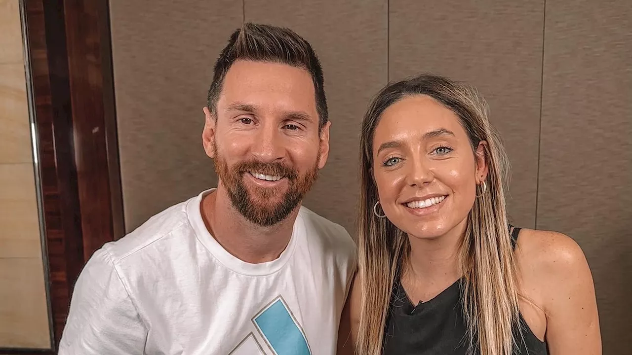 Sportmoderatorin Sofi Martínez weist Affäre-Gerüchte zu Lionel Messi zurück