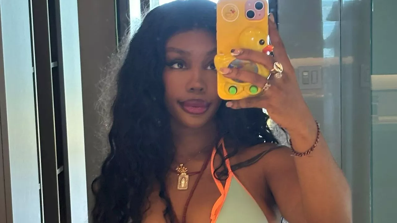 SZA begeistert ihre Fans mit einem heißen Bikini-Selfie