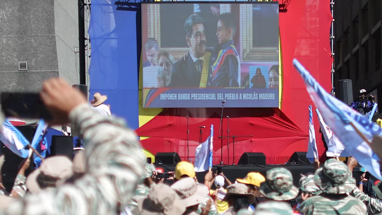 Nicolás Maduro jura como presidente de Venezuela ante la Asamblea Nacional