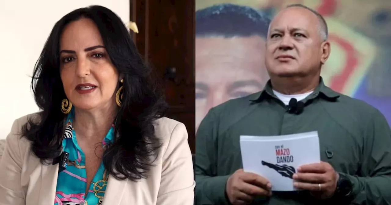 María Fernanda Cabal le pegó ‘carterazo’ a Diosdado Cabello con duro mensaje