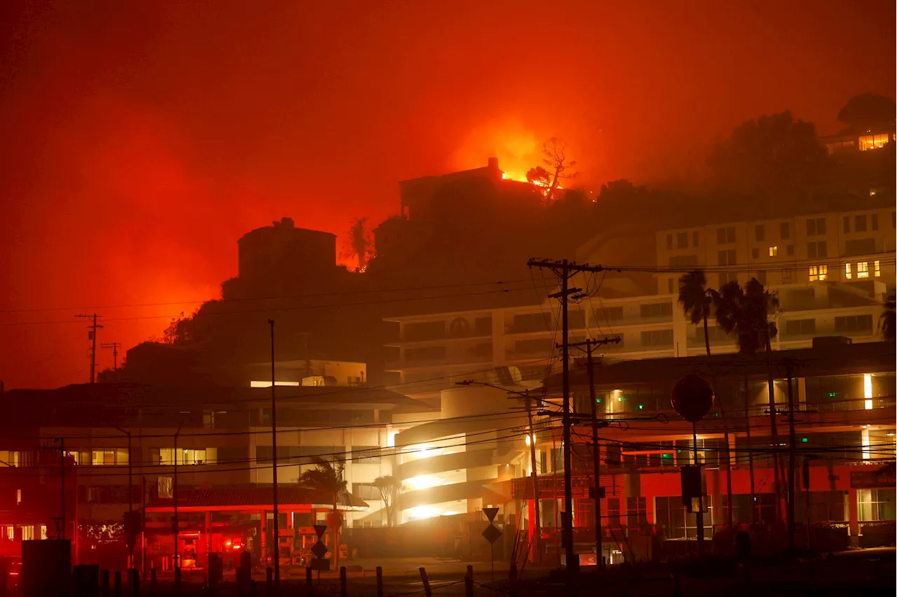 What causes wildfires in Los Angeles?