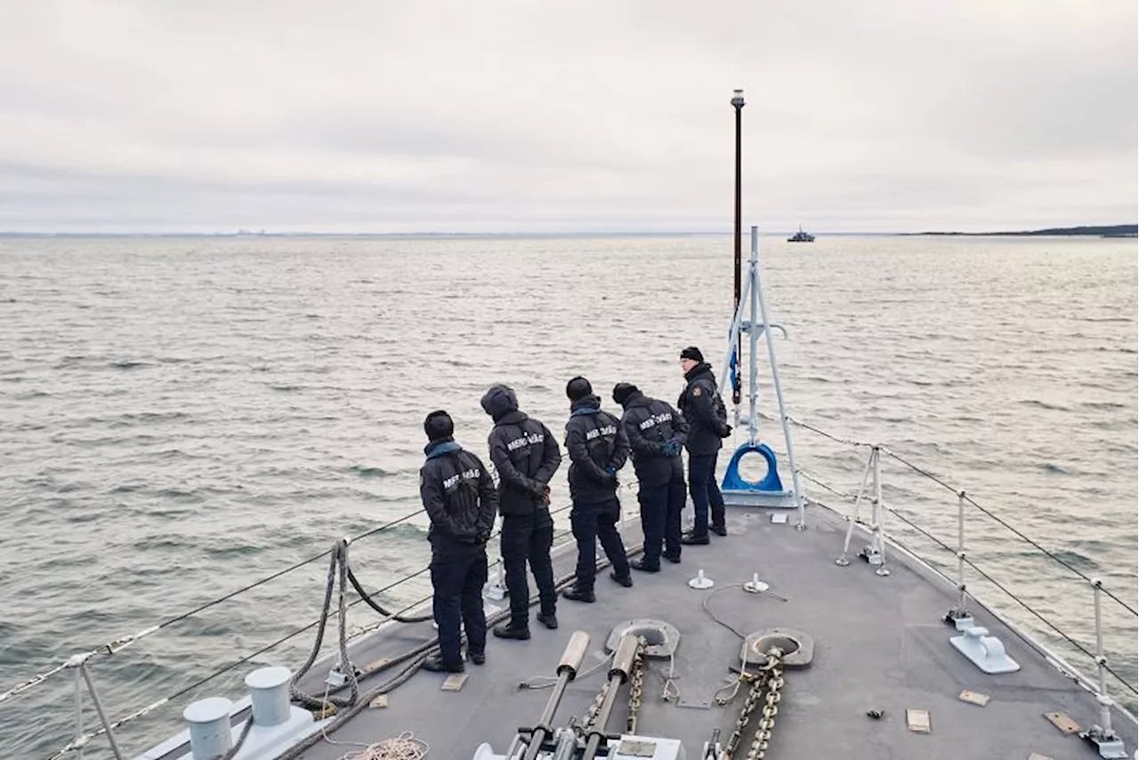 La Marina de Estonia envía buques al mar Báltico