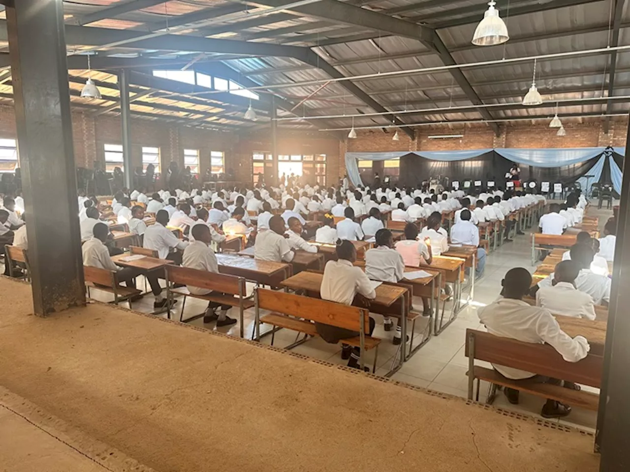 Godide High School Students Write Exams at Church Amid Storm Damage