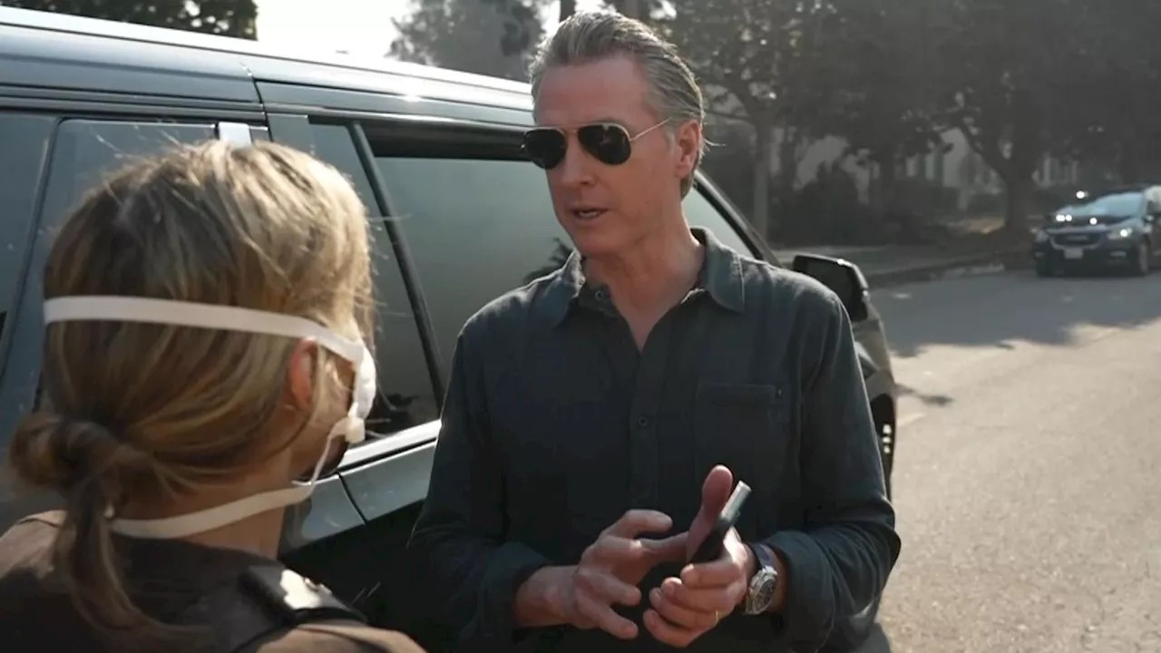 California wildfires: Furious Palisades resident challenges Governor Gavin Newsom over disaster response