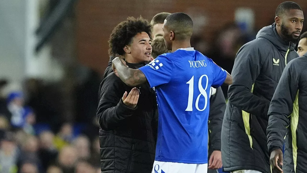 Everton vs Peterborough: Ashley Young 'gutted' after son left on bench for FA Cup tie