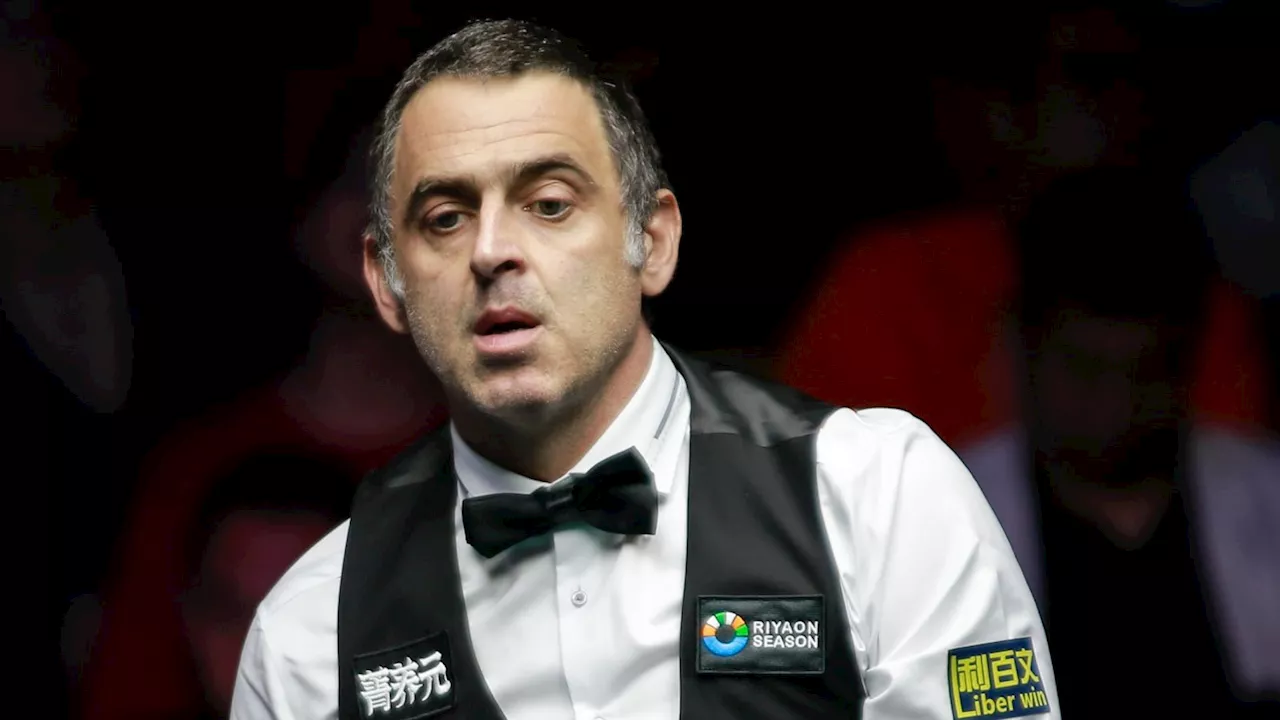 Ronnie O'Sullivan: Defending champion withdraws from the Masters at Alexandra Palace