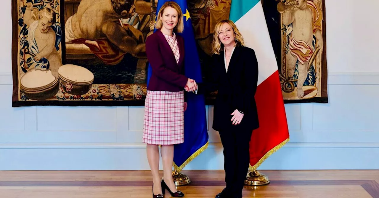 Meloni vede Kallas, rafforzare ruolo internazionale della Ue