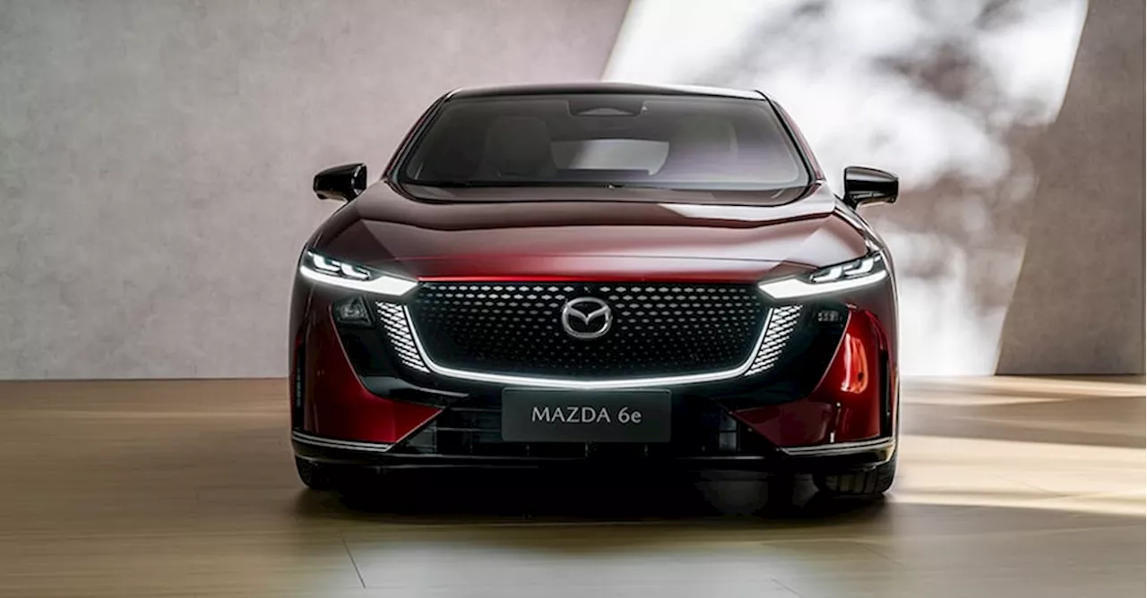 Ritorna la Mazda 6, ora è una berlina elettrica e arriva dalla Cina