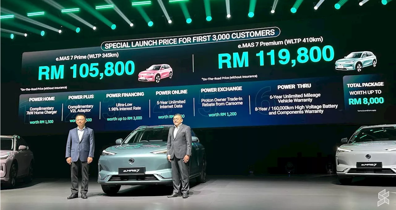 Proton e.MAS 7 launch rebate extended to first 6,000 buyers