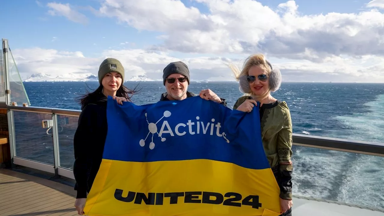 Ukrainian Soldiers Enjoy Antarctic Dream Amidst War