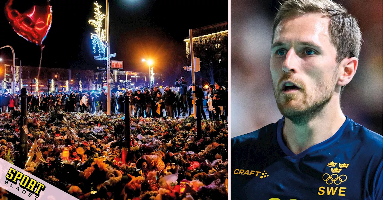 Sonen räddade Albin Lagergren från attacken på julmarknaden