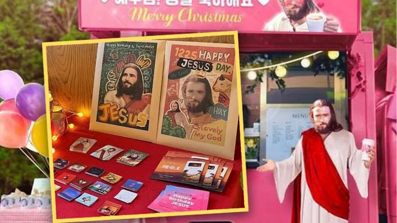 South Korean youth redefine Jesus, add hearts to images, create fan posters, spark debate