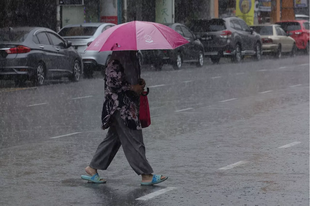 Thunderstorms, heavy rain in six states until 9pm, Jan 8, says MetMalaysia