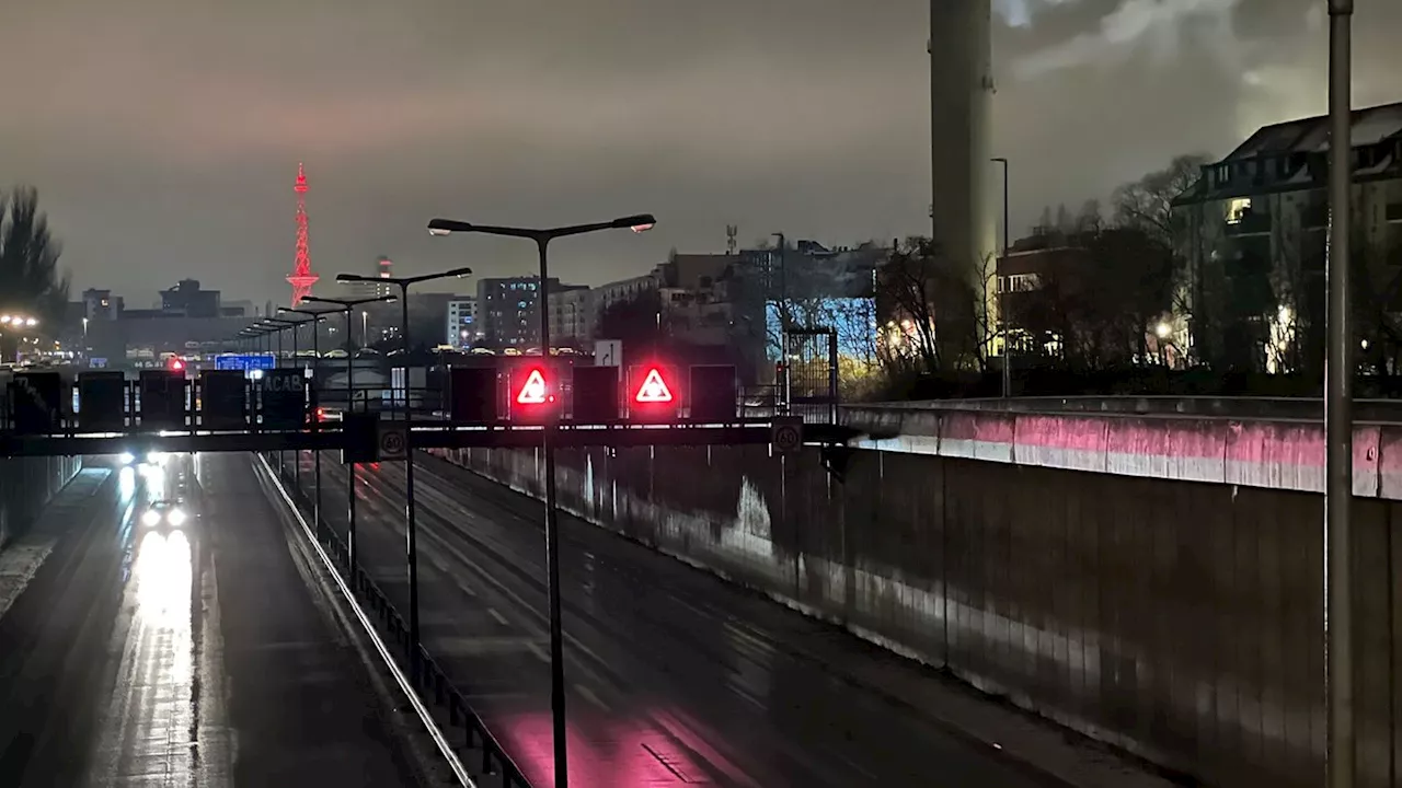 Verkehr: Beleuchtung auf Autobahnen in Berlin wird abgeschaltet