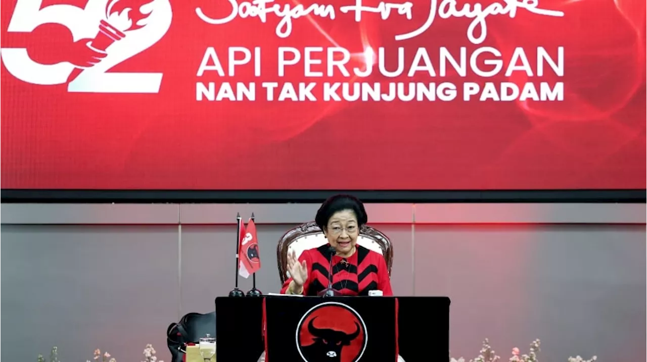 Buka Pidato HUT PDIP ke-52, Megawati Berterima Kasih kepada Prabowo yang Cabut TAP MPRS No 33