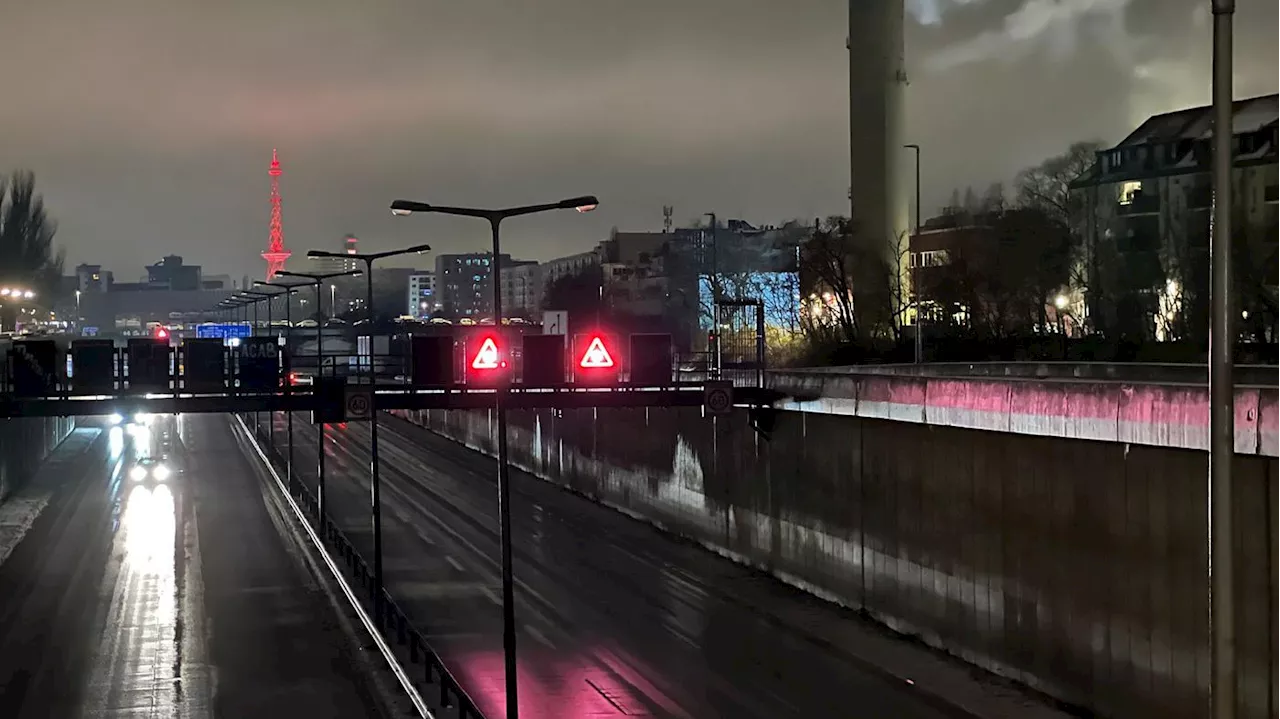 „Keinen Einfluss auf das Unfallgeschehen“: Beleuchtung auf Autobahnen in Berlin wird abgeschaltet