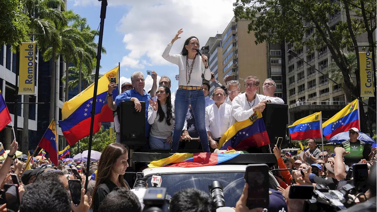 Venezuela: Oppositionsführerin Machado festgenommen