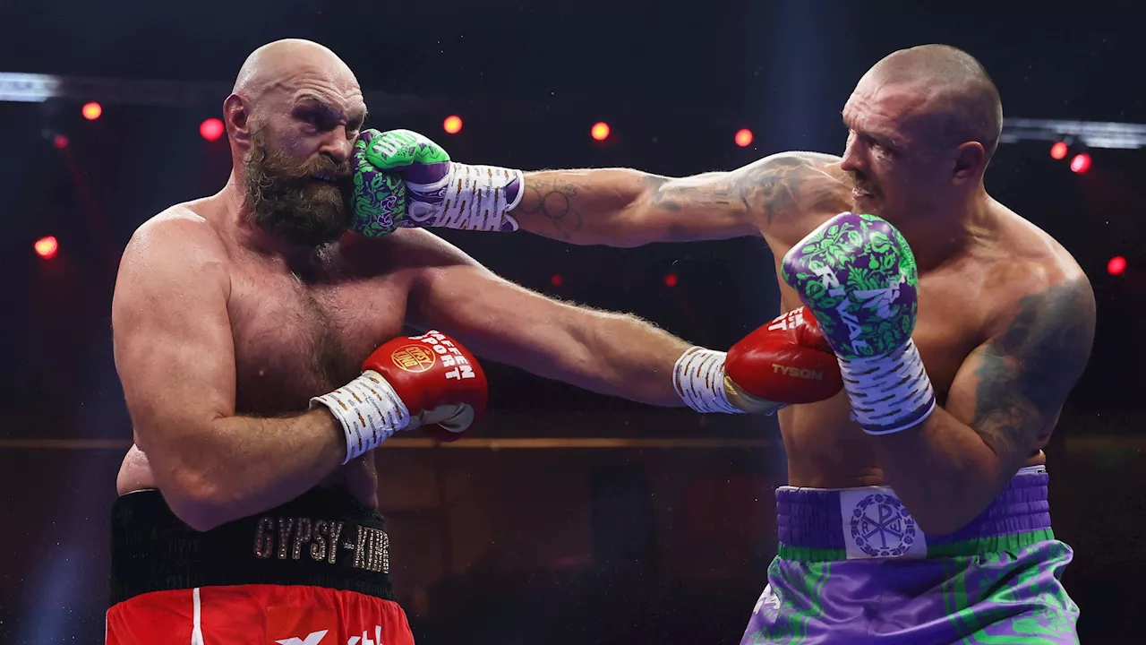 Oleksandr Usyk handed retirement advice as champion ponders next move after Tyson Fury win...