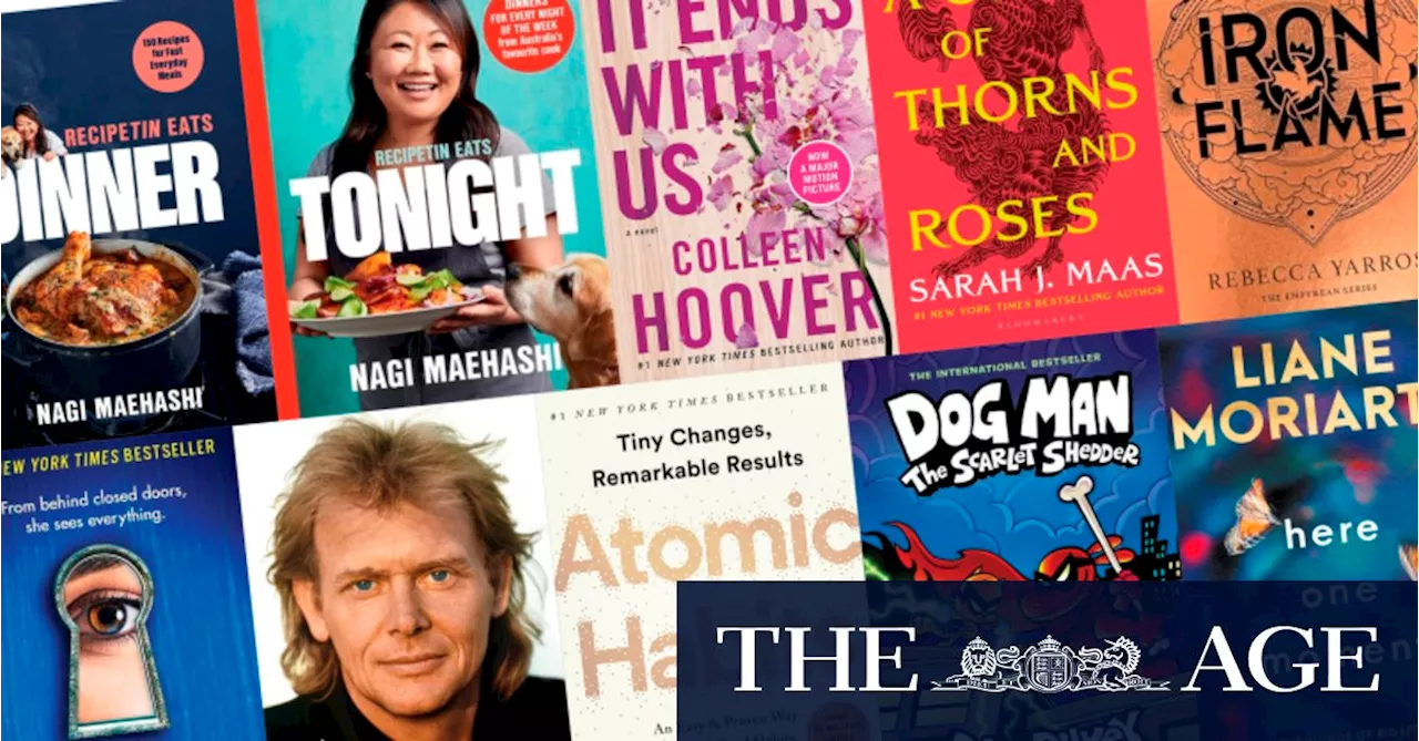 Australian Cookbooks Dominate Bestseller List in 2024