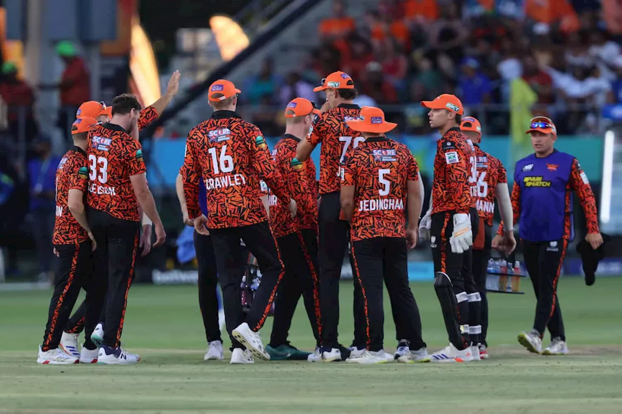 Sunrisers Coach Optimistic After 'Massive' SA20 Loss to MI Cape Town