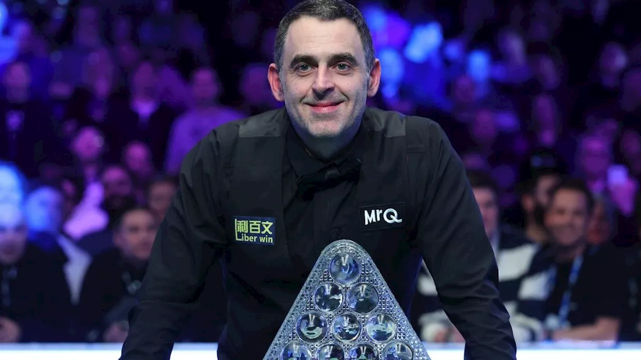 Masters snooker 2025 - full schedule and how to watch