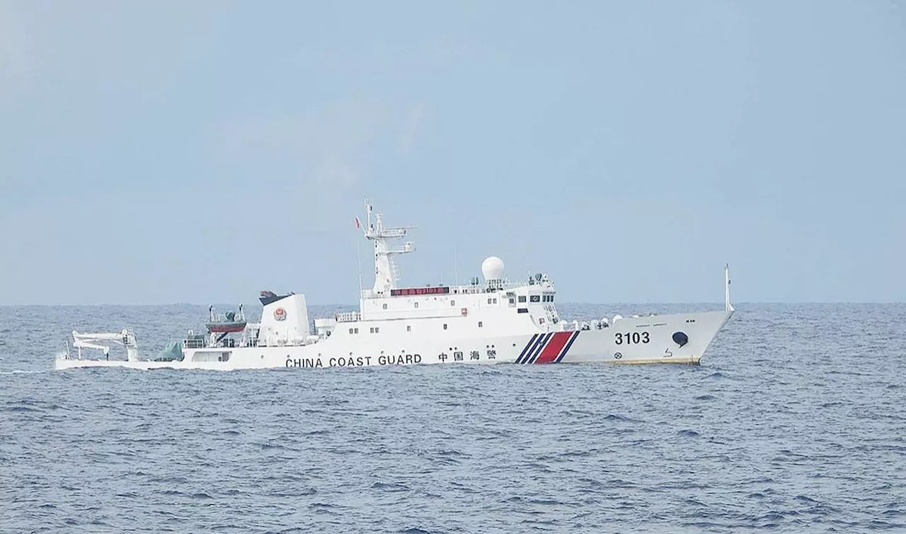 'Monster ship' leaves, another Chinese vessel takes its place