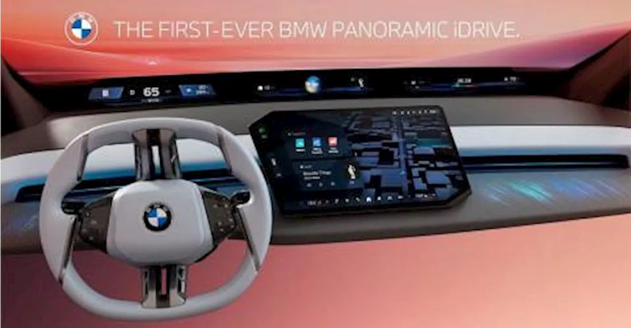 BMW unveils next-gen iDrive and operating system X