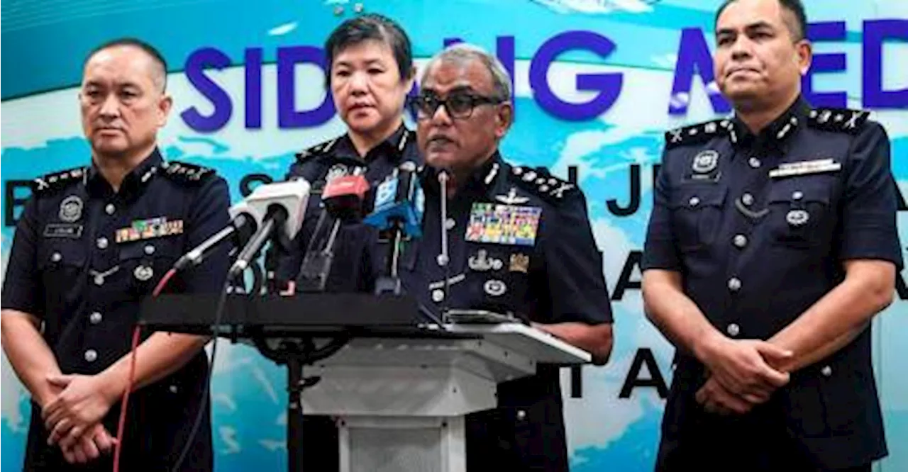 Police reports RM3.1b in commercial crime losses last year