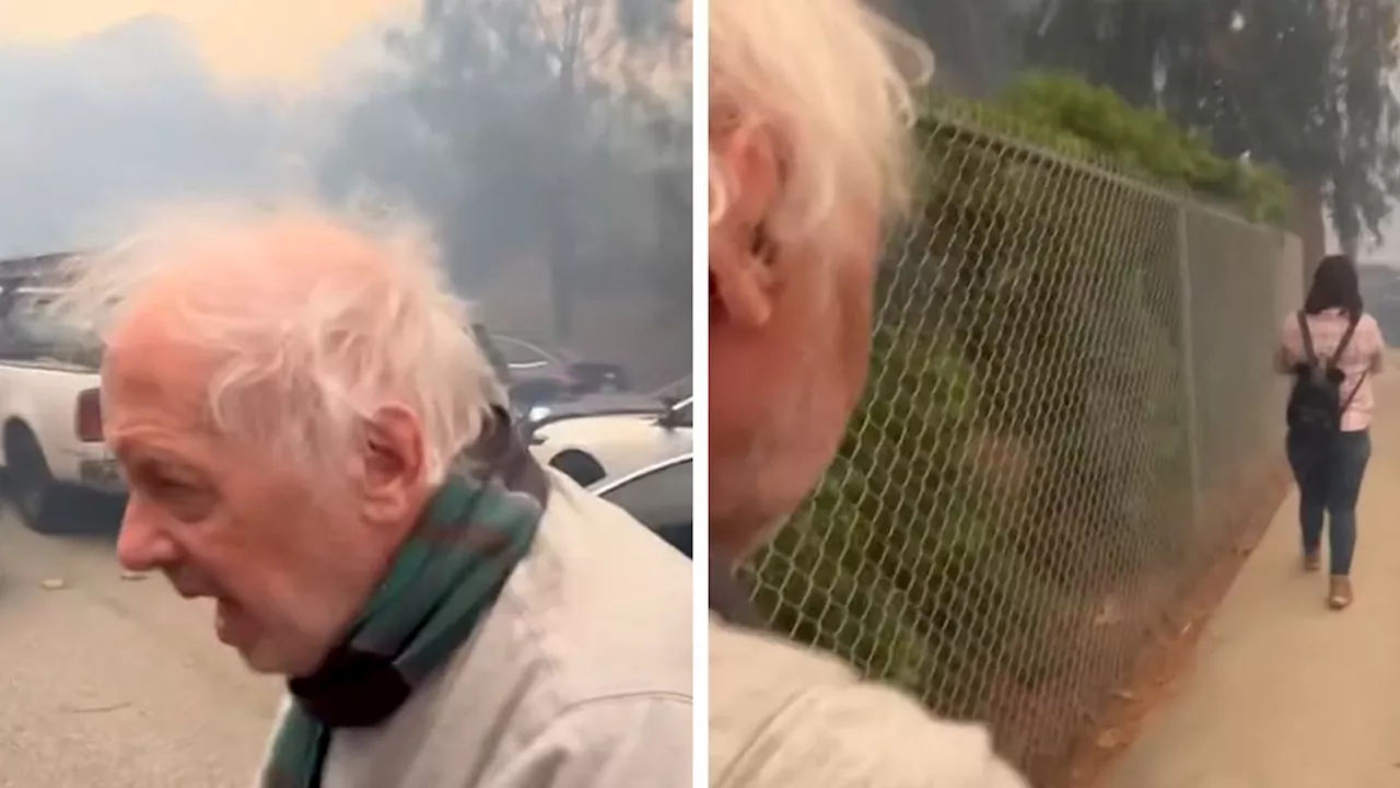 Elderly Father-in-Law Escapes Wildfire With Heroic Effort