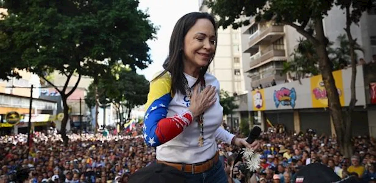 Corina diz que Maduro 'cruza linha vermelha' e consolida 'golpe de estado'