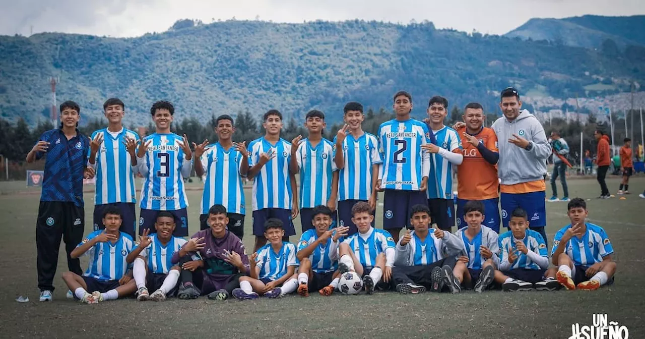 El Real Santander, categorías sub-14 y sub-15, campeón en la Copa Ciudad Bogotá 2024