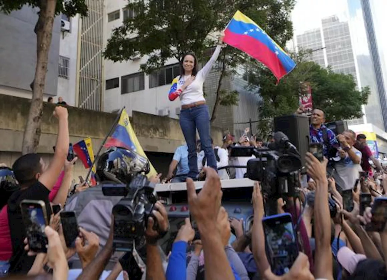 María Corina Machado fue liberada después de su aparente detención en Venezuela