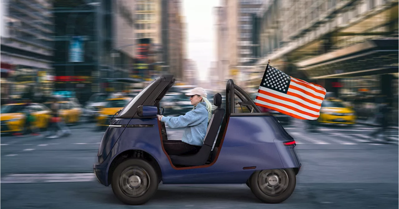 Micro's 'Anti-Pickup Truck' Microlino Spider Targets American Golf Cart Communities