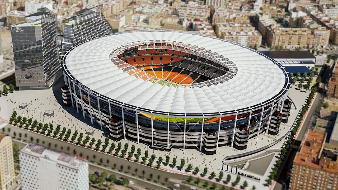 Valencia gaat bouw van Nou Mestalla na twintig jaar eindelijk afronden