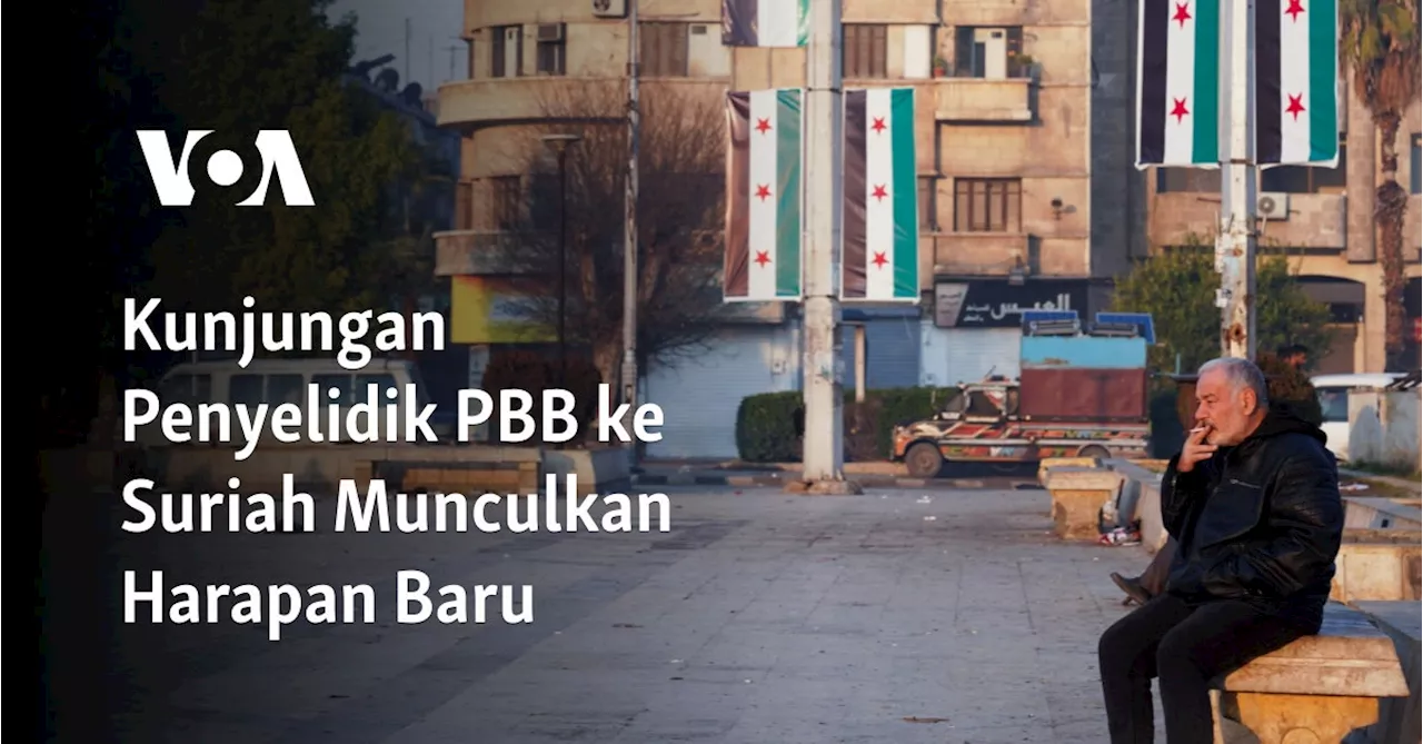 PBB Optimis Dapat Kerja Sama dengan Penguasa Baru Suriah