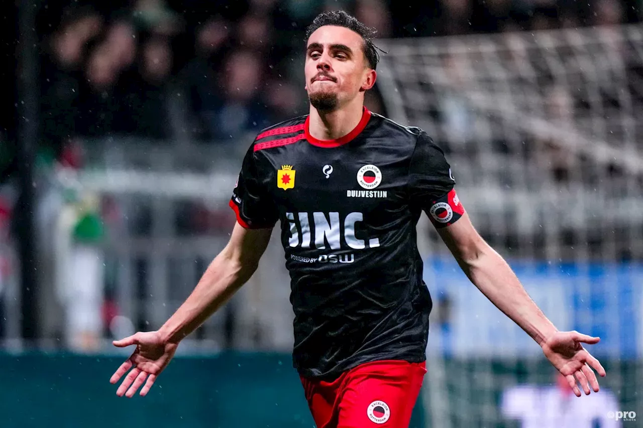 Excelsior wint van FC Dordrecht, Volendam blijft leider