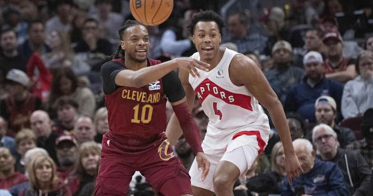 Darius Garland scores season-high 40 points, Cavaliers beat Raptors 132-126 for 12th straight win