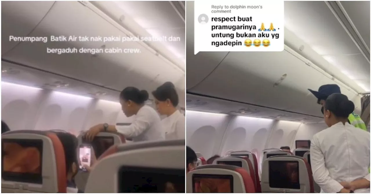 Passenger Removed From Batik Air Flight After Refusing to Fasten Seatbelt