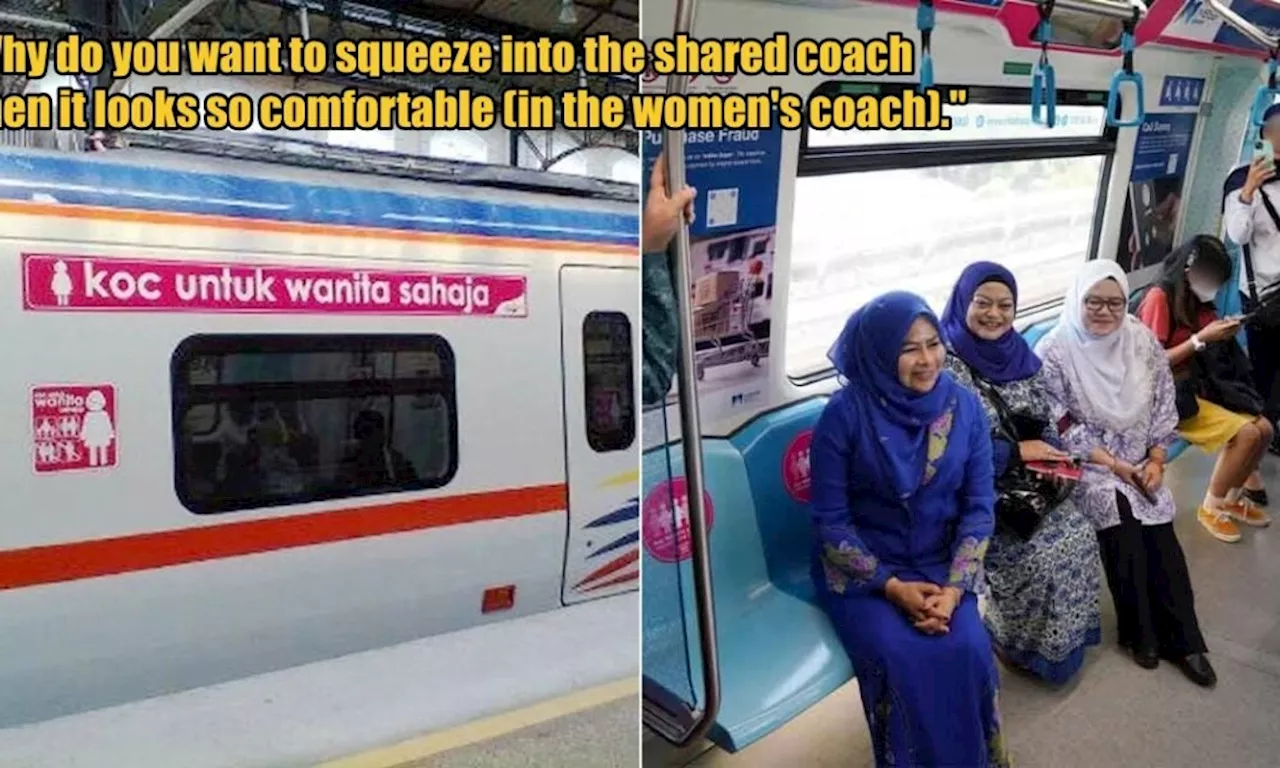 'Why do you want to squeeze in the shared coach?' - M'sian Pleads with Ladies to Use Women's Coach on Trains