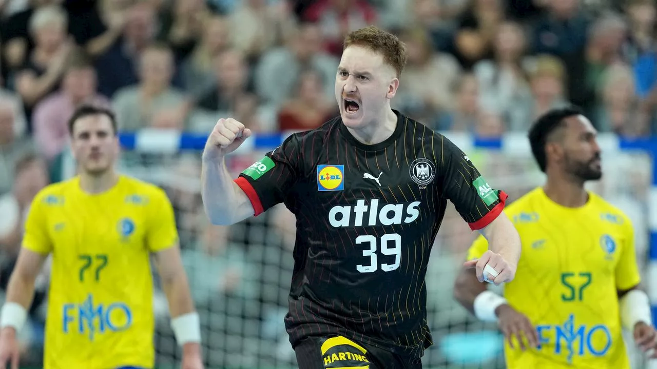 Handball-Highlights: DHB-Team gewinnt vorletzten WM-Test