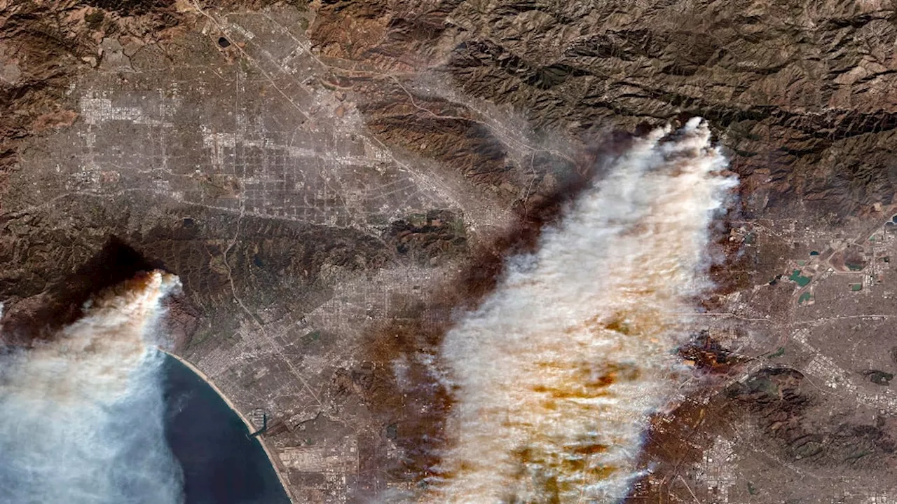 California Wildfires: Satellite Images Reveal Massive Destruction Across Los Angeles