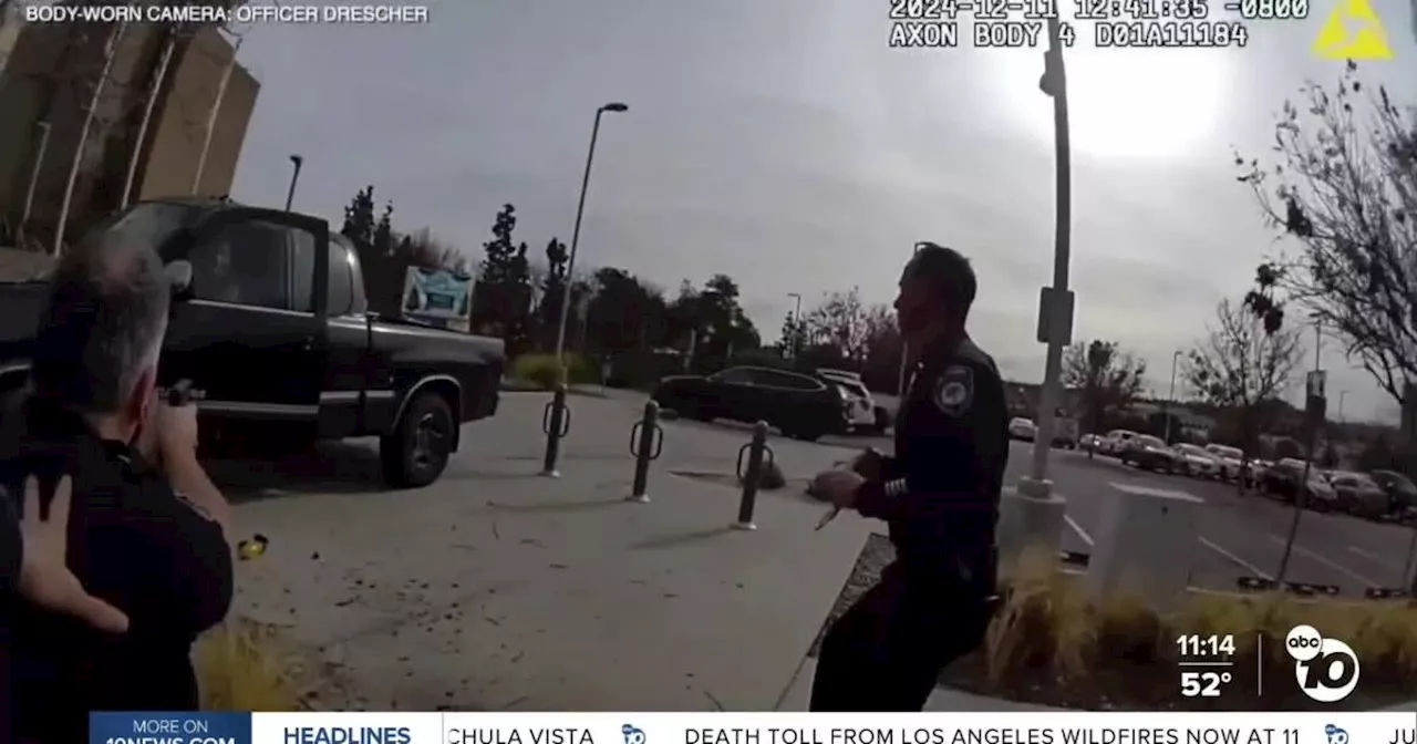 Bodycam footage released of recent El Cajon officer-involved shooting