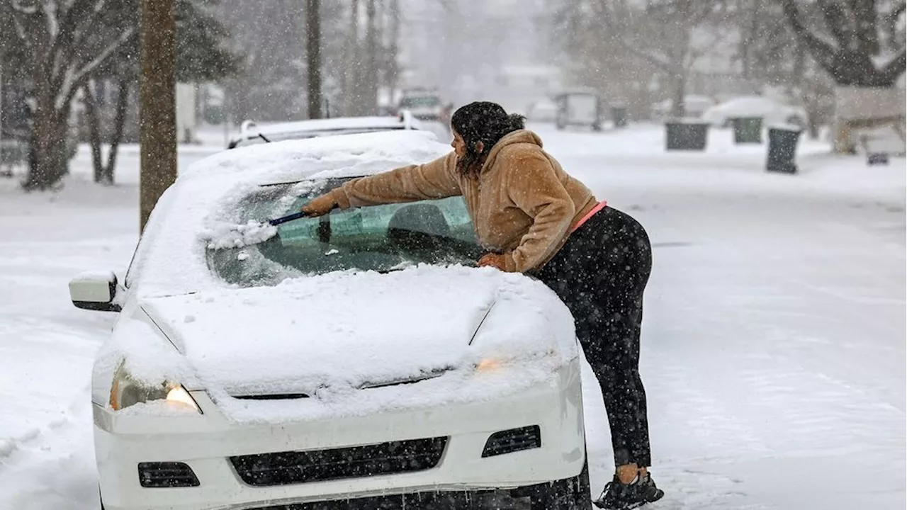 Winter Storm Grips the U.S. South with Snow and Ice