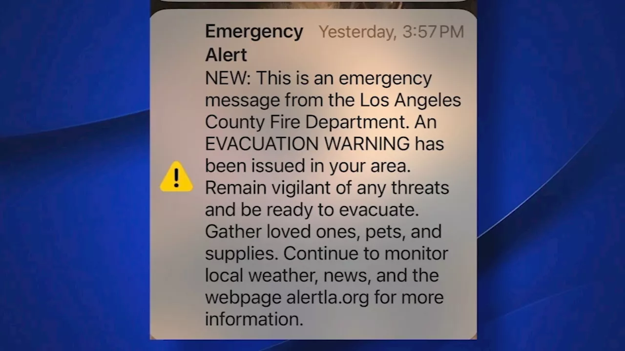 Bay Area experts weigh in on emergency alert mishap investigation in LA County