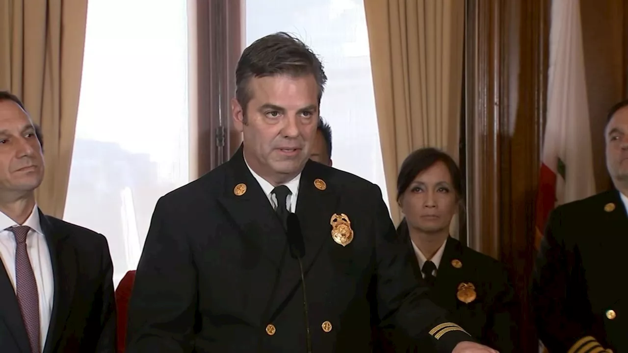 Daniel Lurie names Dean Crispen new San Francisco fire chief, 1st major appointment as new mayor