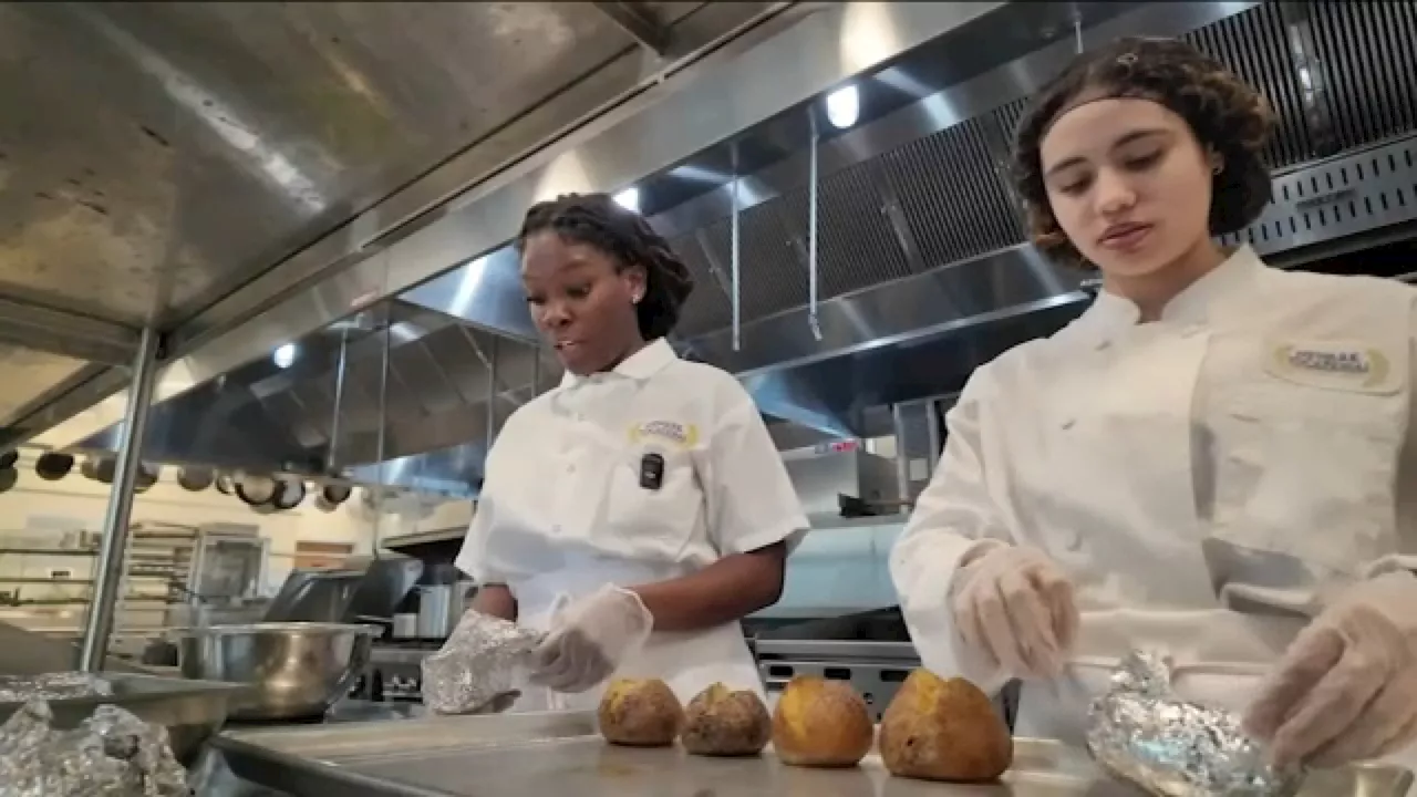 Students put culinary skills to the test in high school reality cooking show 'Newark Chopped'