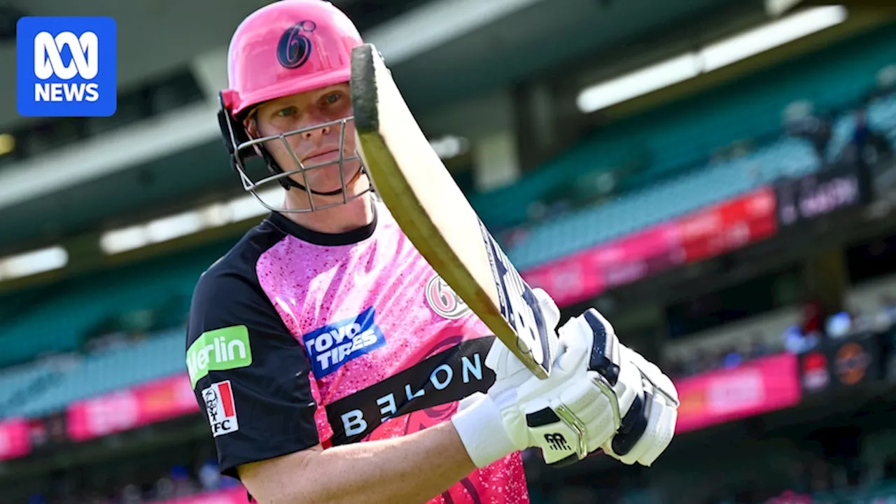 Steve Smith blasts masterful Big Bash century upon return to Sydney Sixers against Perth Scorchers